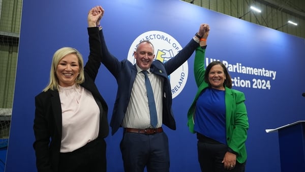 Sinn Féin emerges as largest party, Paisley loses seat