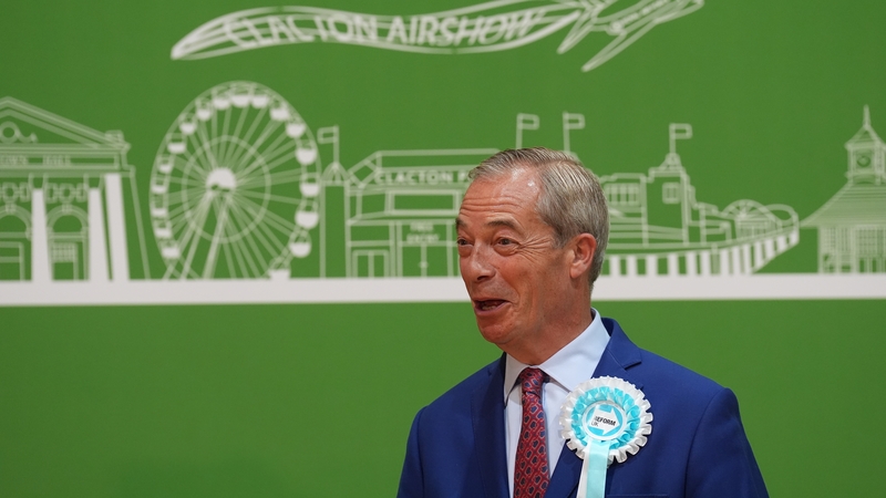 Nigel Farage became an MP at his eighth attempt