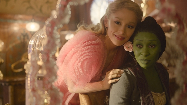 Ariana Grande and Cynthia Erivo in Wicked