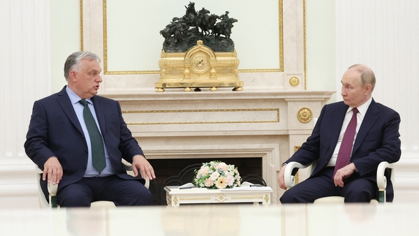Viktor Orban's visit to Moscow comes days after he travelled to Kyiv