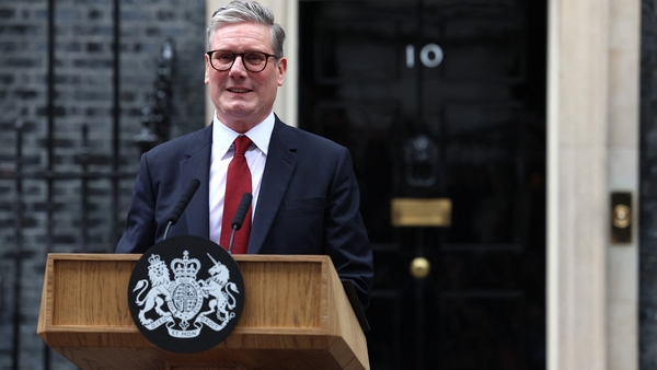 Keir Starmer said the UK had voted decisively for change