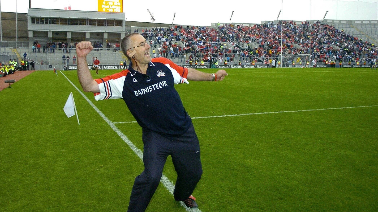 John Allen on the sideline with Cork in 2005