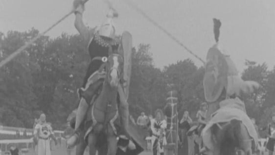 Jousting at Leopardstown, 1974