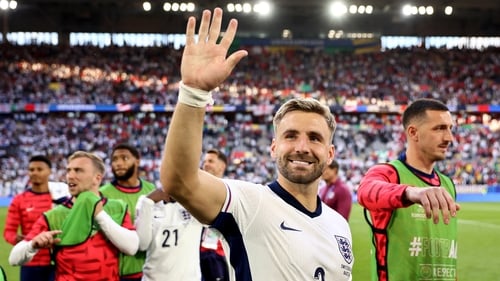 Luke Shaw made his return to the pitch against Switzerland on Saturday