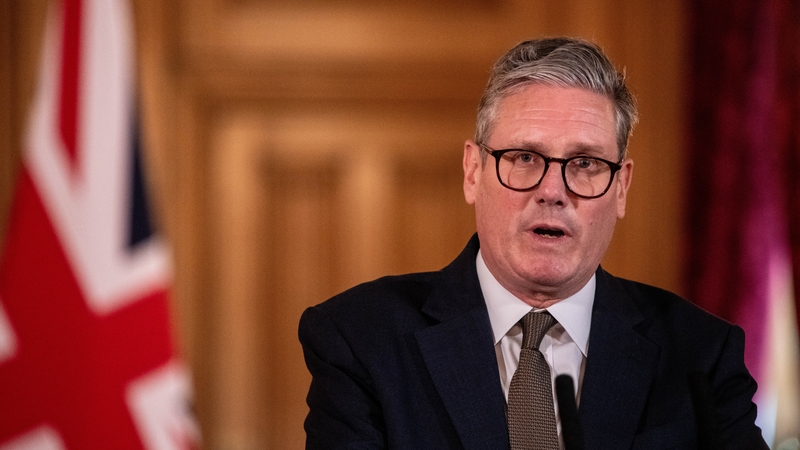 New British Prime Minister Keir Starmer had described the migrant deal as 'dead and buried' (file photo)