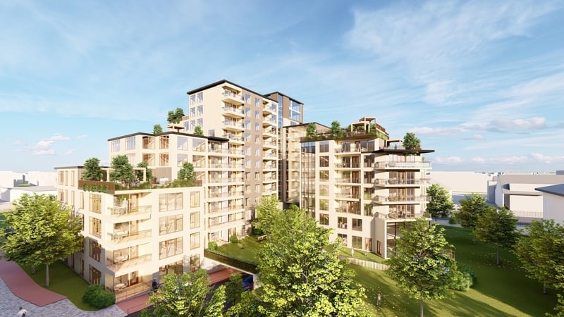 The proposed CWPA designed Baldoyle development