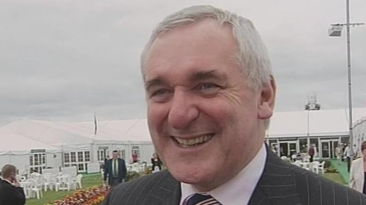 Former Taoiseach Bertie Ahern on the Washington visit