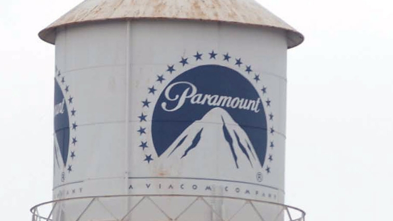 The Paramount Studios Water Tower in Hollywood, California.