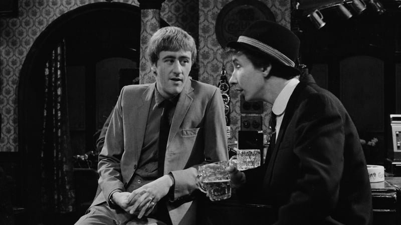 Patrick Murray (right) pictured with Nicholas Lyndhurst in Only Fools and Horses
