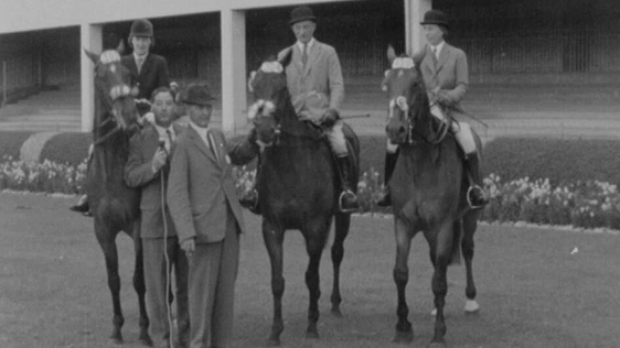 Mr Nathaniel Galway-Greer of Dunboyne at the Dublin Horse Show, 1964
