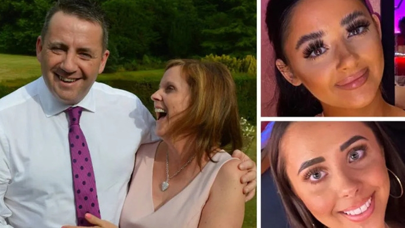 Carol Hunt, wife of BBC 5 Live racing commentator John Hunt, and two of their daughters, Hannah, 28, and Louise, 25 were killed