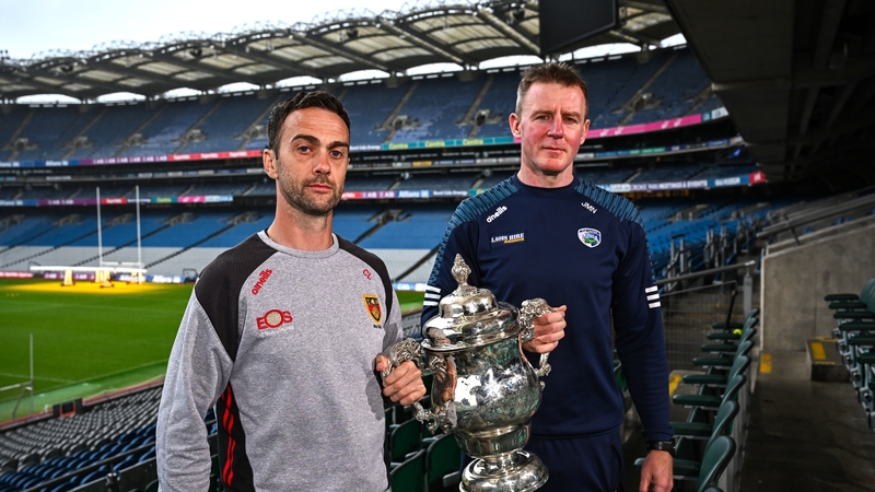 Rival managers with the Tailteann Cup