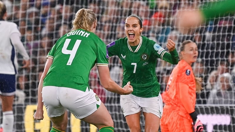 Julie-Ann Russell (R) made a brilliant impact against England and France