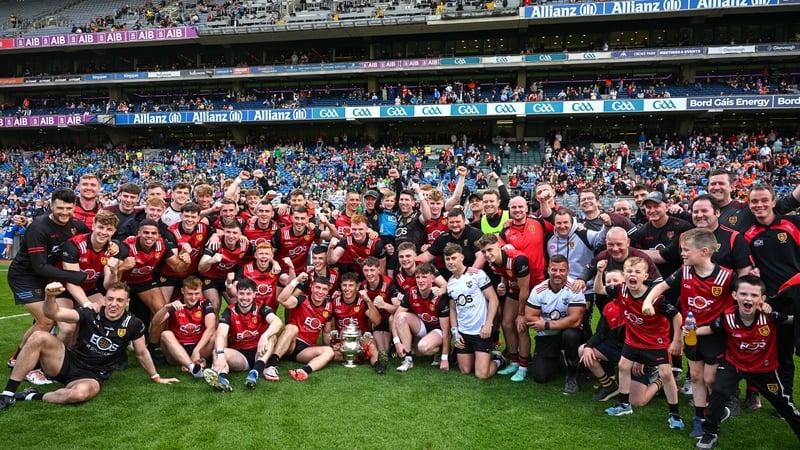 In contrast to 2023, there were joyous scenes for Down on Tailteann Cup final day this time