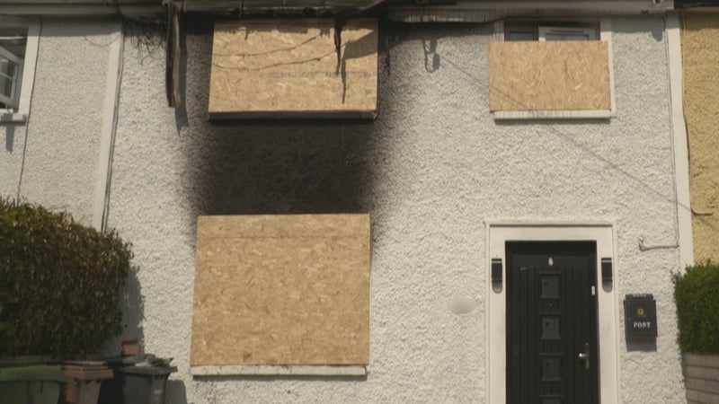 Gardaí say they are investigating an incident of criminal damage by fire