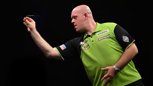 Michael van Gerwen is up and running at the World Championship