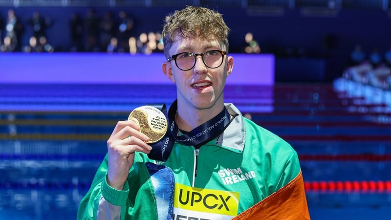 Daniel Wiffen had a golden time in Doha