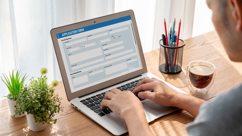 Services such as planning applications and community grant applications will be available online and via mobile phones (stock image)