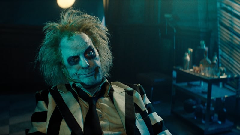 Michael Keaton's back as Beetlejuice