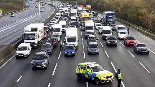 The protests in November 2022 caused more than 50,000 hours of vehicle delay, affecting more than 700,000 vehicles