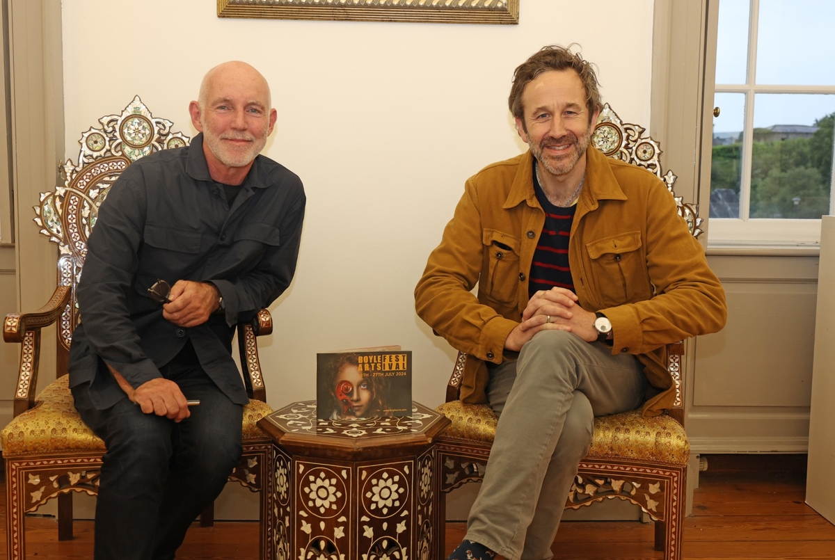 Chris O'Dowd is back in Boyle for the Boyle Arts Festival