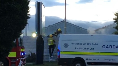Two units of the Dublin Fire Brigade were at the former Crown Paints factory on the Malahide Road in Dublin