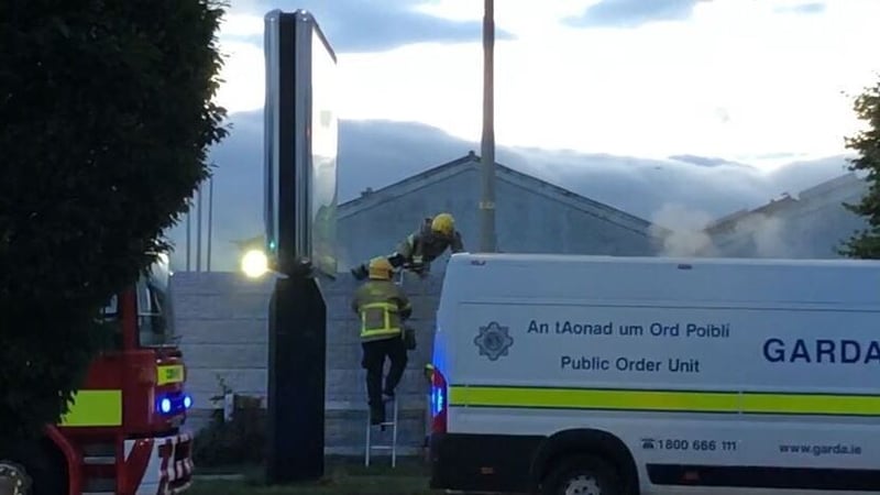 Two units of the Dublin Fire Brigade were at the former Crown Paints factory on the Malahide Road in Dublin