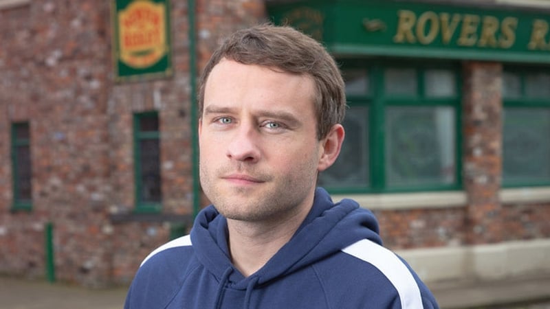 Actor Paul Foreman as Peter Ash on Coronation Street