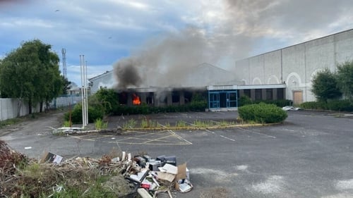 On Saturday, two units of the Dublin Fire Brigade were also called to the scene
