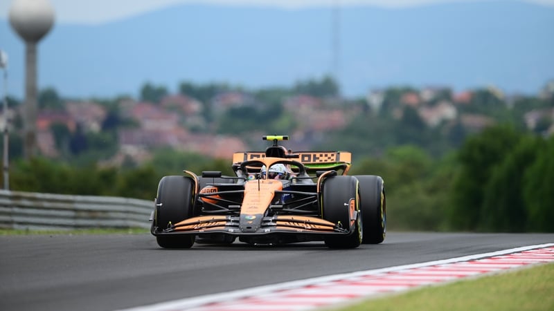 Lando Norris took pole in Hungary
