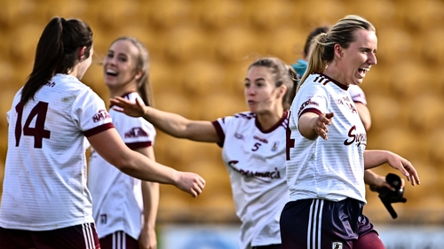 Galway celebrate a hard-earned victory