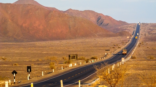 Bolivia sees about 1,400 traffic deaths each year, government statistics show (File image)