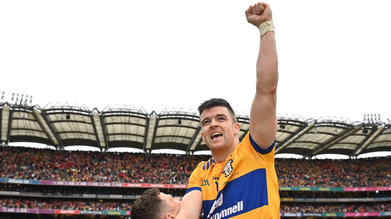 Tony Kelly enjoys the moment of victory after a sensational All-Ireland final performance