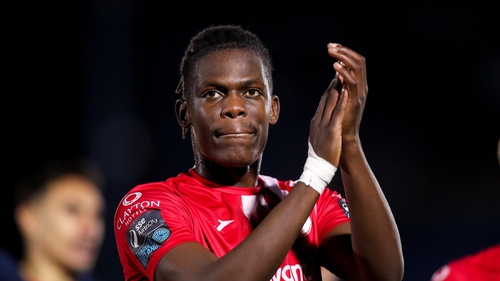 Wilson Waweru scored a hat-trick for the Bit O' Red