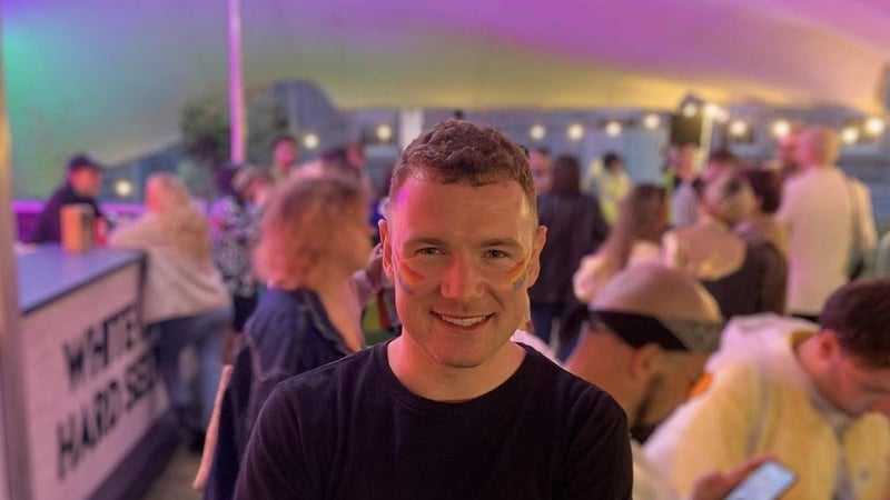 Domhnaill Harkin at Pride