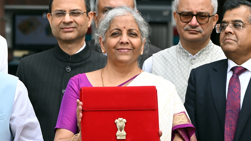 Nirmala Sitharaman, India's finance minister