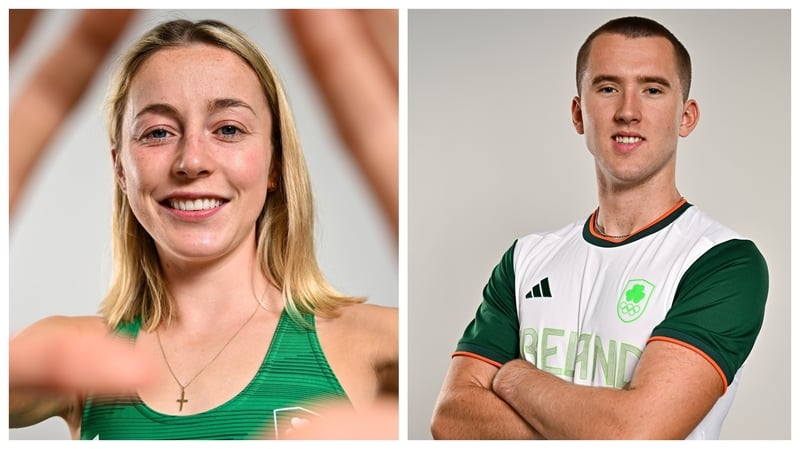 Sarah Healy and Jack Raftery are heading to Paris but they've followed very different pathways to get there.