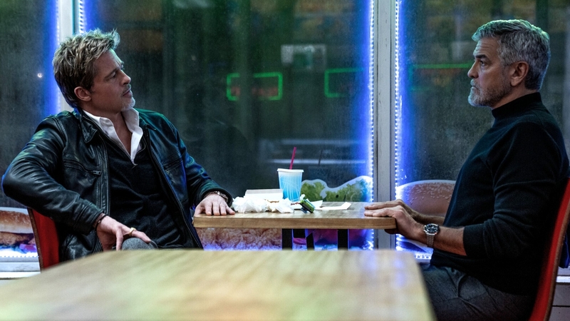 Brad Pitt and George Clooney star in Wolfs, screening out of competition at the festival