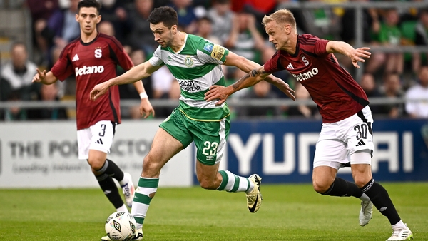 Sparta Prague lead 2-0 from the first leg
