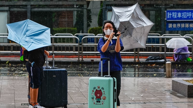 Gaemi, with sustained wind speeds of 190km per hour, is forecast to hit northeast Taiwan tonight