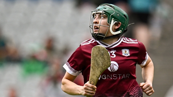 Niamh Mallon in action during the All-Ireland camogie quarter final