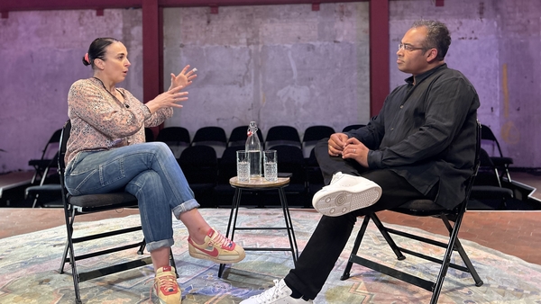 Amanda Abbington was interviewed by Krishnan Guru-Murthy on Channel 4 News Photos: Press Association