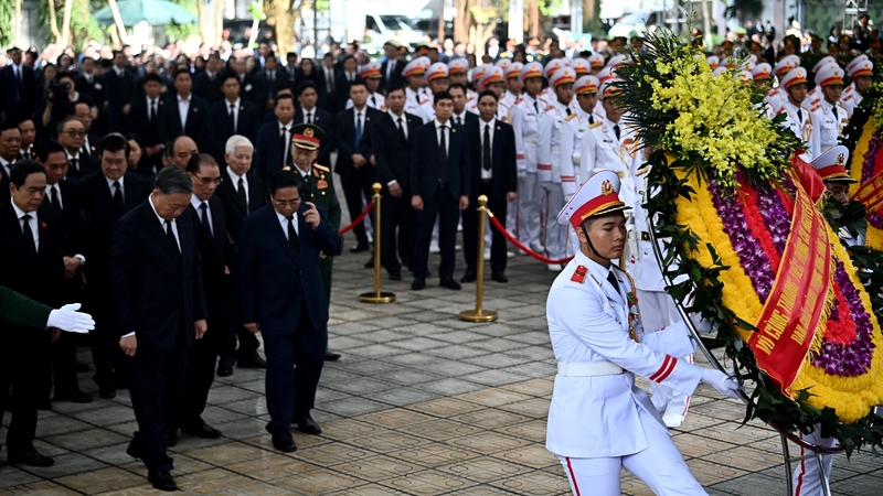 Nguyen Phu Trong died at a military hospital in the capital Hanoi last week