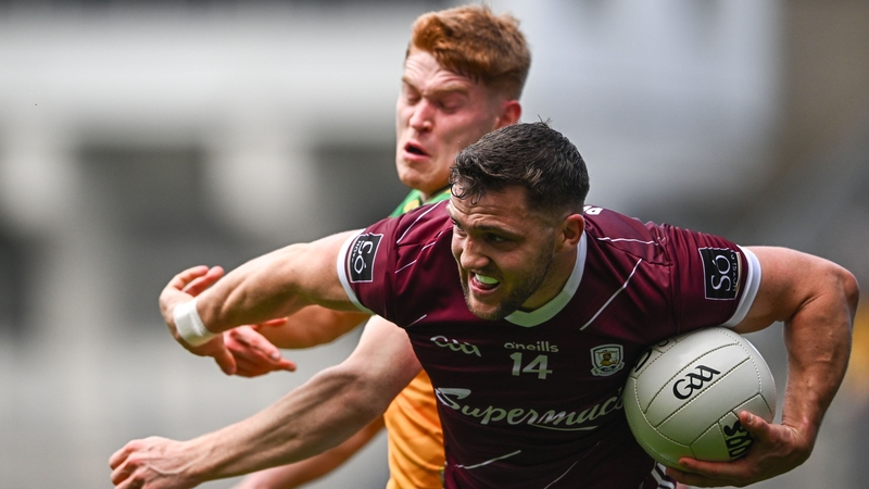 Damien Comer showed flashes of his potential in the semi-final win over Galway