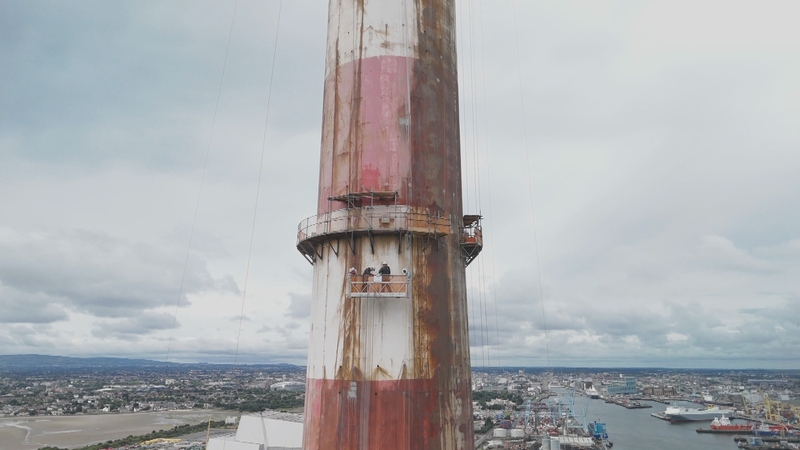 Preparatory work for the multi-million euro project is already under way and the paint job is expected to take until next year to complete