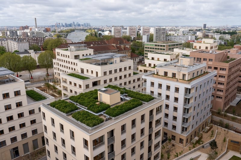 Green roofs and solar panels as Paris aims for the greenest ever Olympics