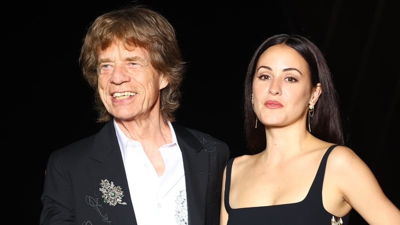 Mick Jagger and Melanie Hamrick attend The Prelude to The Paris Games 2024 on July 25, 2024 in Paris, France. (Photo by Marc Piasecki/WireImage)