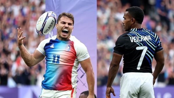 Antoine Dupont was the star as France defeated Fiji in the gold final