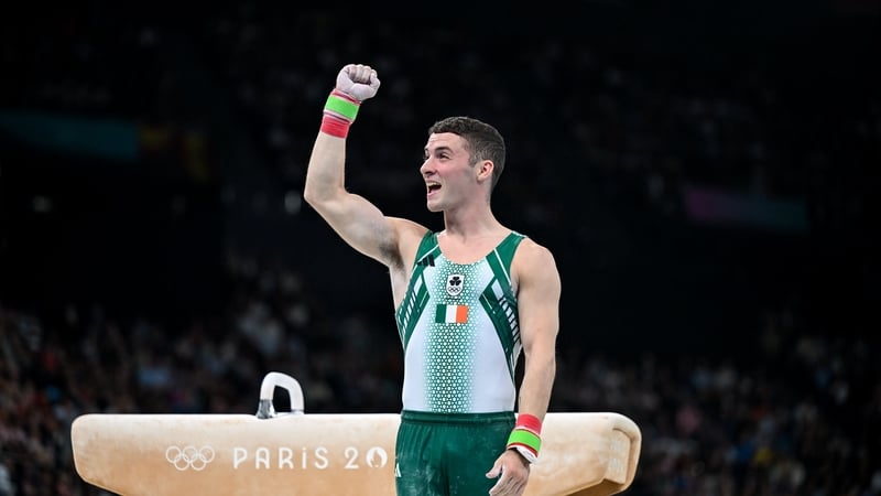 Rhys McClenaghan has secured his place in the pommel horse final in Paris