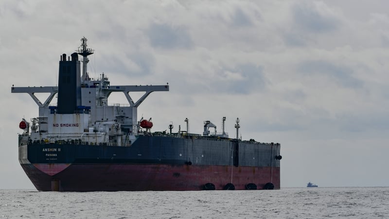 A tanker chartered by a Russian company, detained off the Moroccan coast last March, as it transferred Russian oil bound for Asia